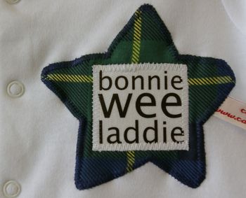 Scottish Baby Boy Girl 'Bonnie Wee' Box Set, 6 of 8
