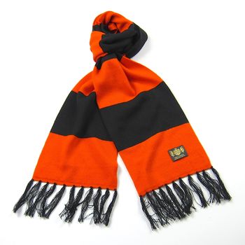 Luxury Cashmere Football Scarf Gift Boxed Grande Size, 7 of 12