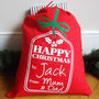 Personalised Christmas Gift Bag, thumbnail 1 of 8