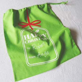 Personalised Christmas Gift Bag, 8 of 8