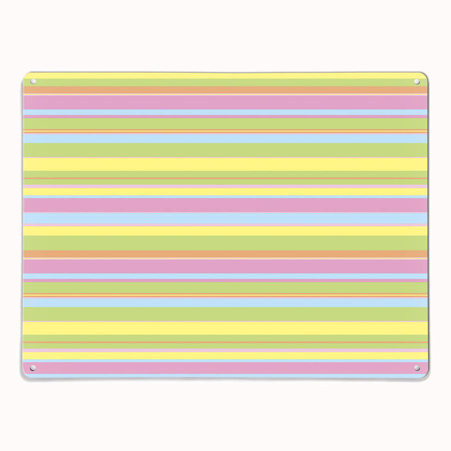 stripes design / large notice board by hello pablo