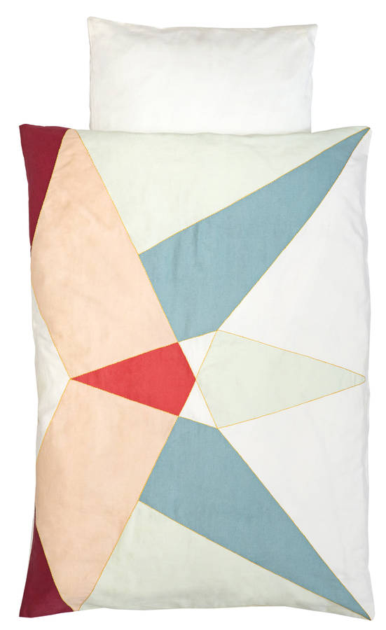 Organic Cot Bed Set / Fairy Wings By Little Baby Company