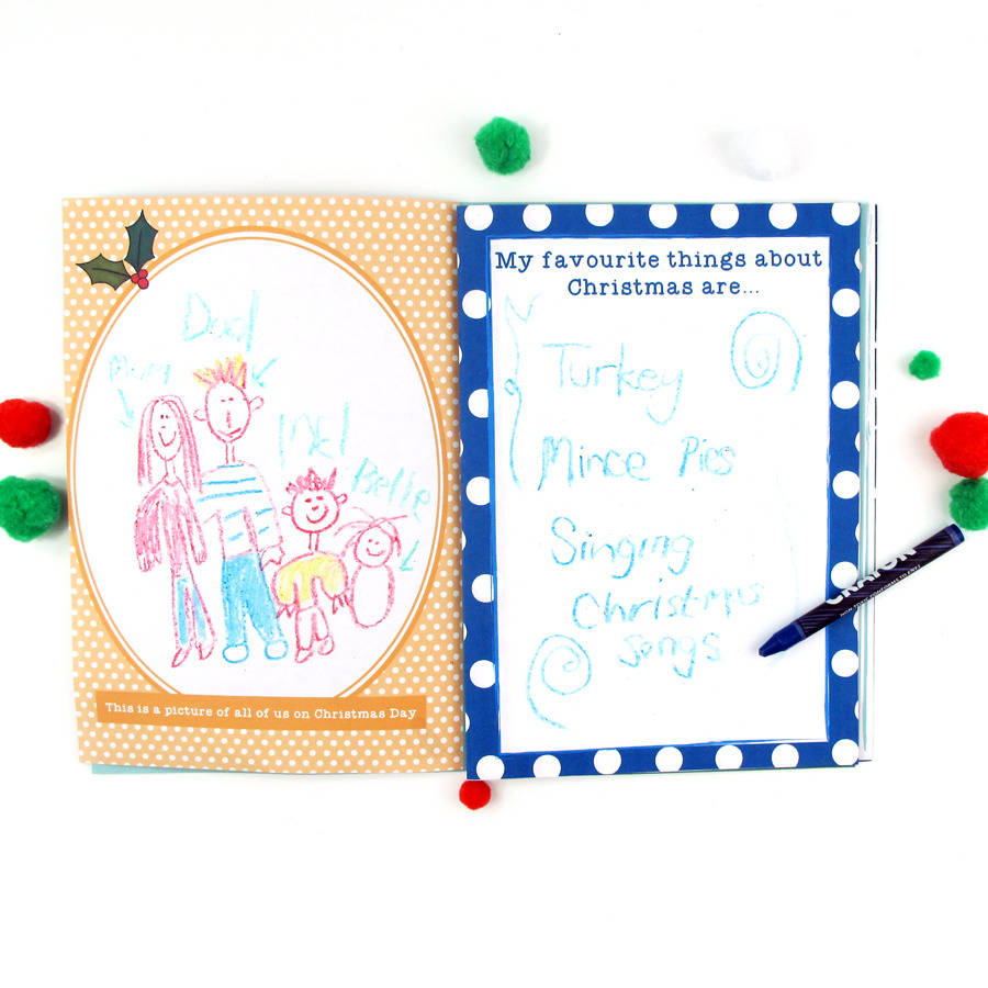 Personalised Little Book Of Me Christmas Edition By Chips & Sprinkles
