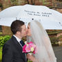 Personalised 'Wedding Umbrella', thumbnail 2 of 7