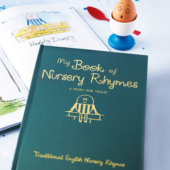 Personalised Gift Boxed Book Of Nursery Rhymes, 10 of 11