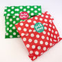 Spotty Christmas Party Bags And Stickers, thumbnail 3 of 8