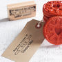'From The Kitchen Of' Personalised Rubber Stamp, thumbnail 3 of 4