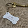 Personalised 'Man's Best Friend' Key Ring, thumbnail 3 of 3