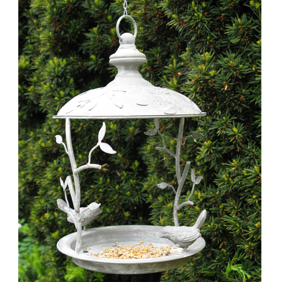 Hanging Steel Bird Feeder By The New Eden Notonthehighstreet Com