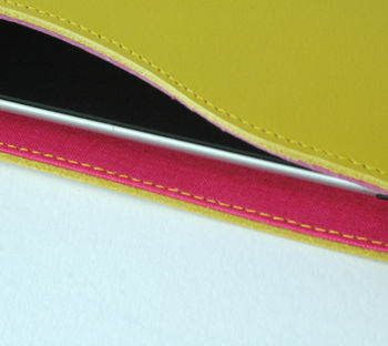 Leather Sleeve For iPad Mini, 5 of 8