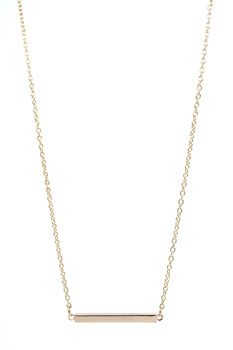 Gold Bar Necklace, 2 of 3