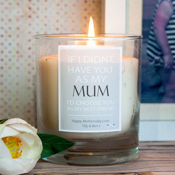 Mothers Day Quotation Candle By Kisses and Creations ...