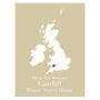 'First Home Sweet Home' Personalised Print, thumbnail 5 of 6