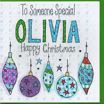 Personalised Christmas Pudding Christmas Card, 4 of 12