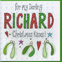 Personalised Christmas Pudding Christmas Card, thumbnail 8 of 12