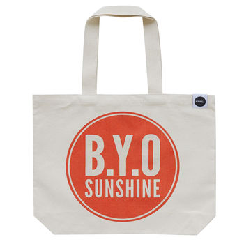 'Bring Your Own Sunshine' Beach Bag, 3 of 3