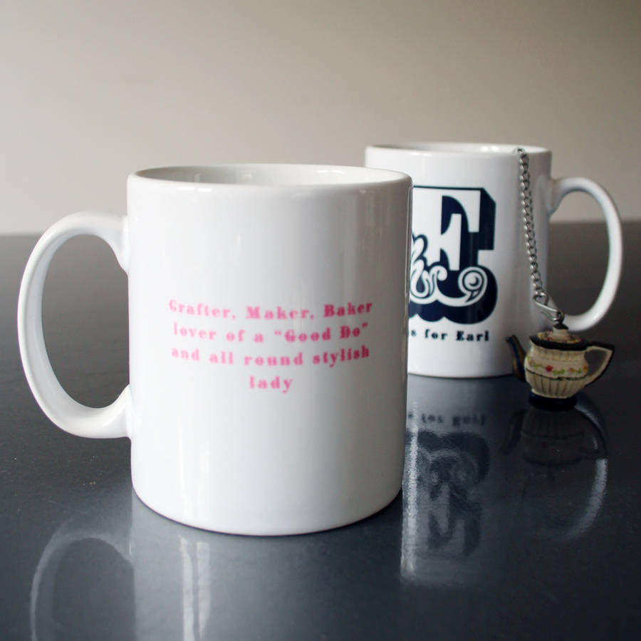 initial definition personalised mug by crafteratti