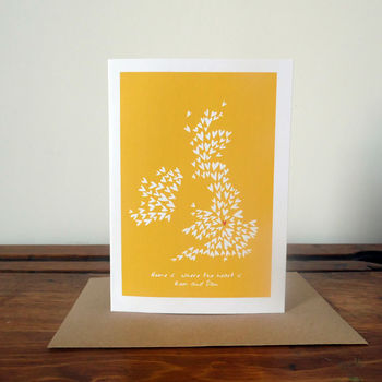 Personalised UK Map Card, 3 of 4