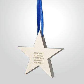 Personalised Wooden Star, 2 of 2