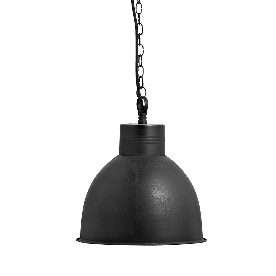 Simple Hanging Lamp In Black By Out There Interiors Simple Hanging Lamp In Black