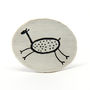 Cave Art Sterling Silver Brooch, thumbnail 2 of 5