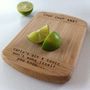 Personalised Fifth Anniversary Chopping Board, thumbnail 1 of 5