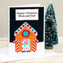 'Gingerbread' Personalised Christmas Card, thumbnail 2 of 4