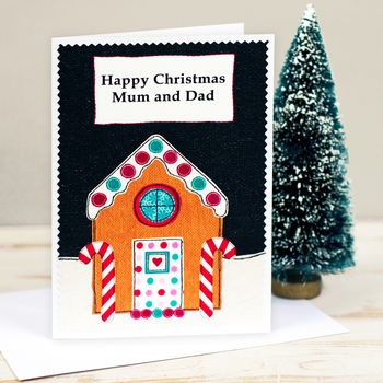 'Gingerbread' Personalised Christmas Card, 2 of 4