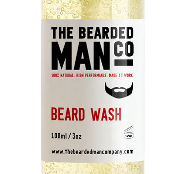 Beard Shampoo Conditioner Male Grooming Conditions Hair, 2 of 3