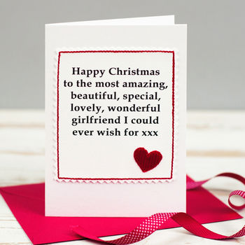 Christmas Card For Wife Or Girlfriend, 3 of 4