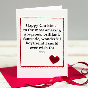 Christmas Card For Husband Or Boyfriend, 3 of 4