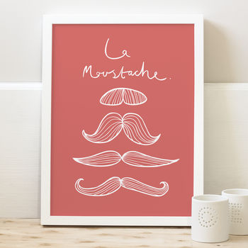 Moustache Print, 4 of 5