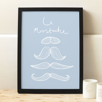 Moustache Print, 3 of 5