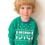 Personalised Fair Isle Christmas Sweatshirt, thumbnail 2 of 4
