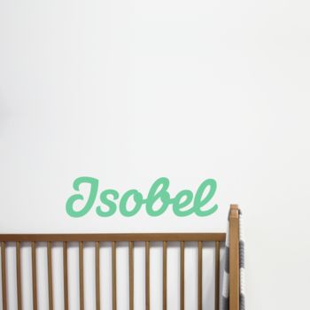 Personalised Name Wall Sticker, 2 of 9