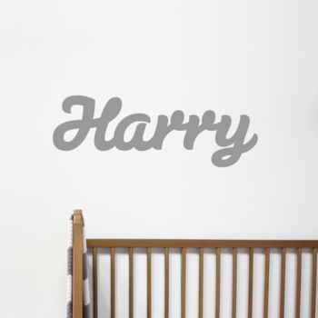Personalised Name Wall Sticker, 4 of 9