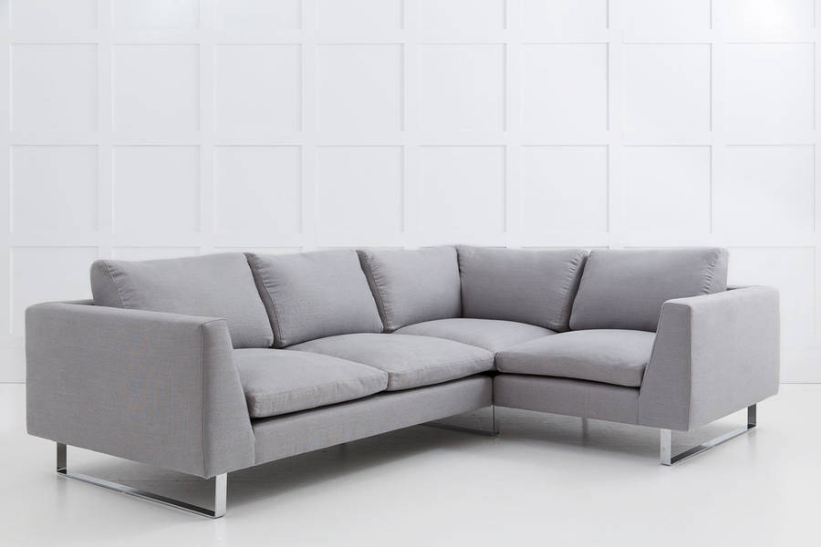 Jasper Modern Corner Sofa By Love Your Home | notonthehighstreet.com