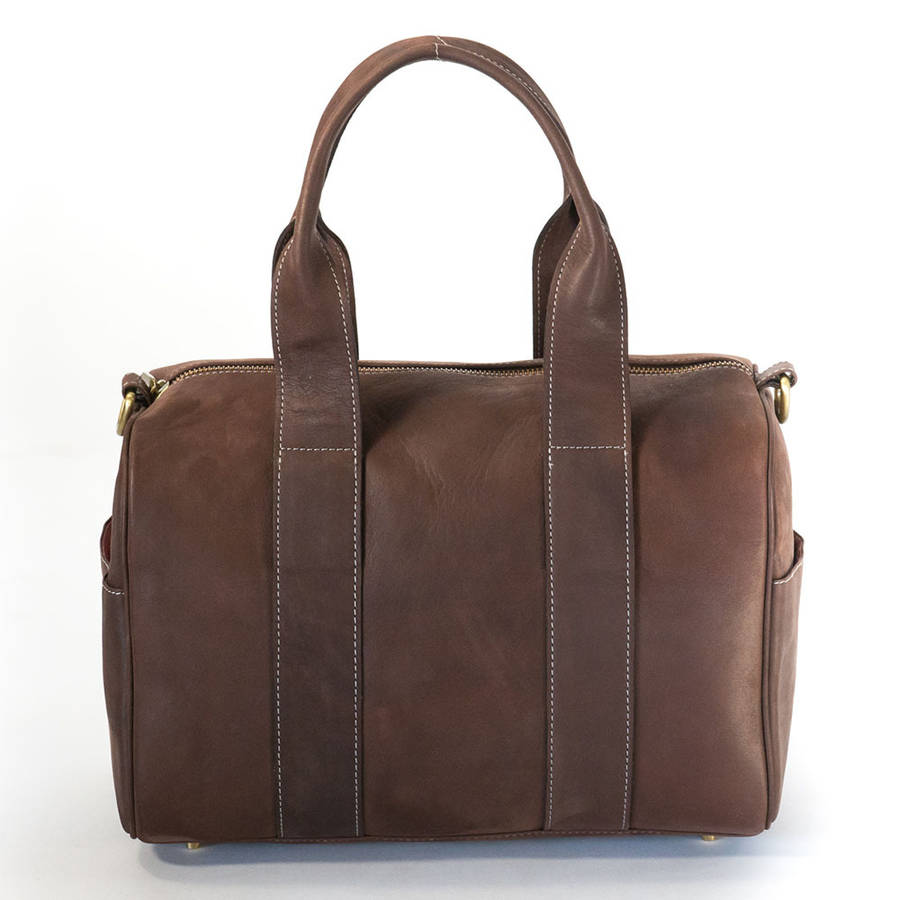 Luxury Leather Handbag By Betty & Betts