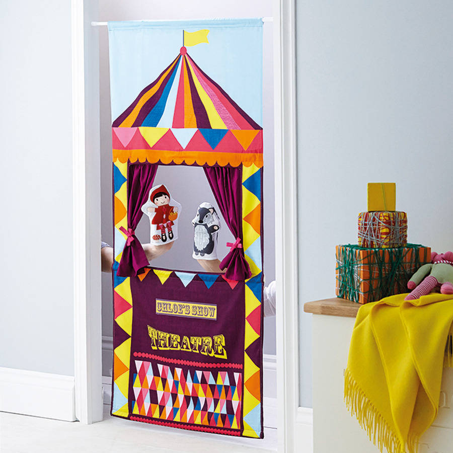 Personalised Imaginary Puppet Theatre Add Hand Puppets, 1 of 5