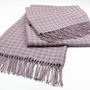 The Alpaca Co. Houndstooth Throw, thumbnail 1 of 3