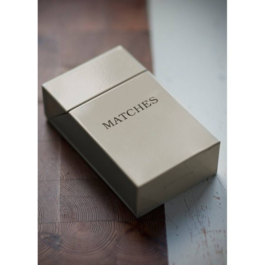 Metal Match Storage Box In Clay By Garden Selections