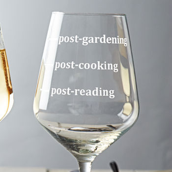 Personalised Hobbies Measure Wine Glass, 4 of 4