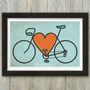 Personalised Bike Lover Cycling Print, thumbnail 1 of 6