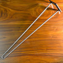 pack of four two rod chrome hairpin legs by wicked boxcar ...