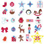Personalised Advent Calendar Tree Wall Stickers, thumbnail 5 of 5