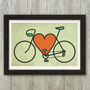 Personalised Bike Lover Cycling Print, thumbnail 6 of 6