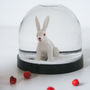 Snowglobe, White Rabbit, thumbnail 3 of 5