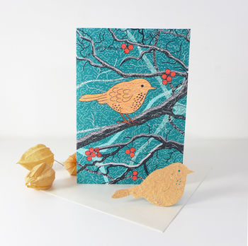 Plantable Woodland Friends Seed Paper Cards, 10 of 12