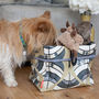 Oilcloth Dog Toy Storage Basket, thumbnail 3 of 12
