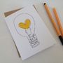 'You Bright Spark' Greetings Card, thumbnail 2 of 3